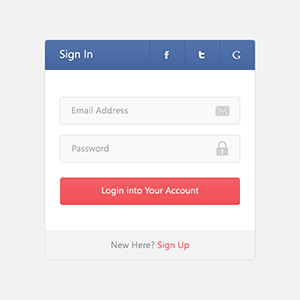 flat-login