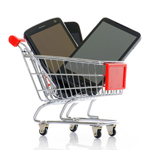 smartphone-shopping-cart