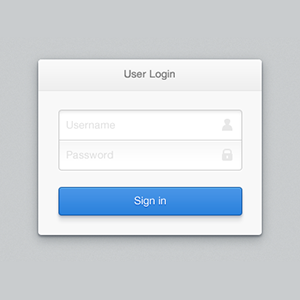 white-login