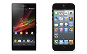 Sony_Xperia_Z_vs_Apple_iPhone_5