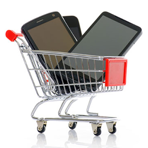 smartphone-shopping-cart