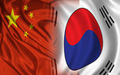 south-korea-china-flag