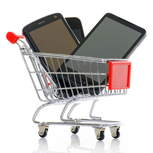 smartphone-shopping-cart